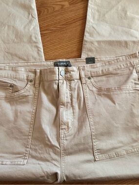 torrid Dusty Rose Straight Ankle Jeans